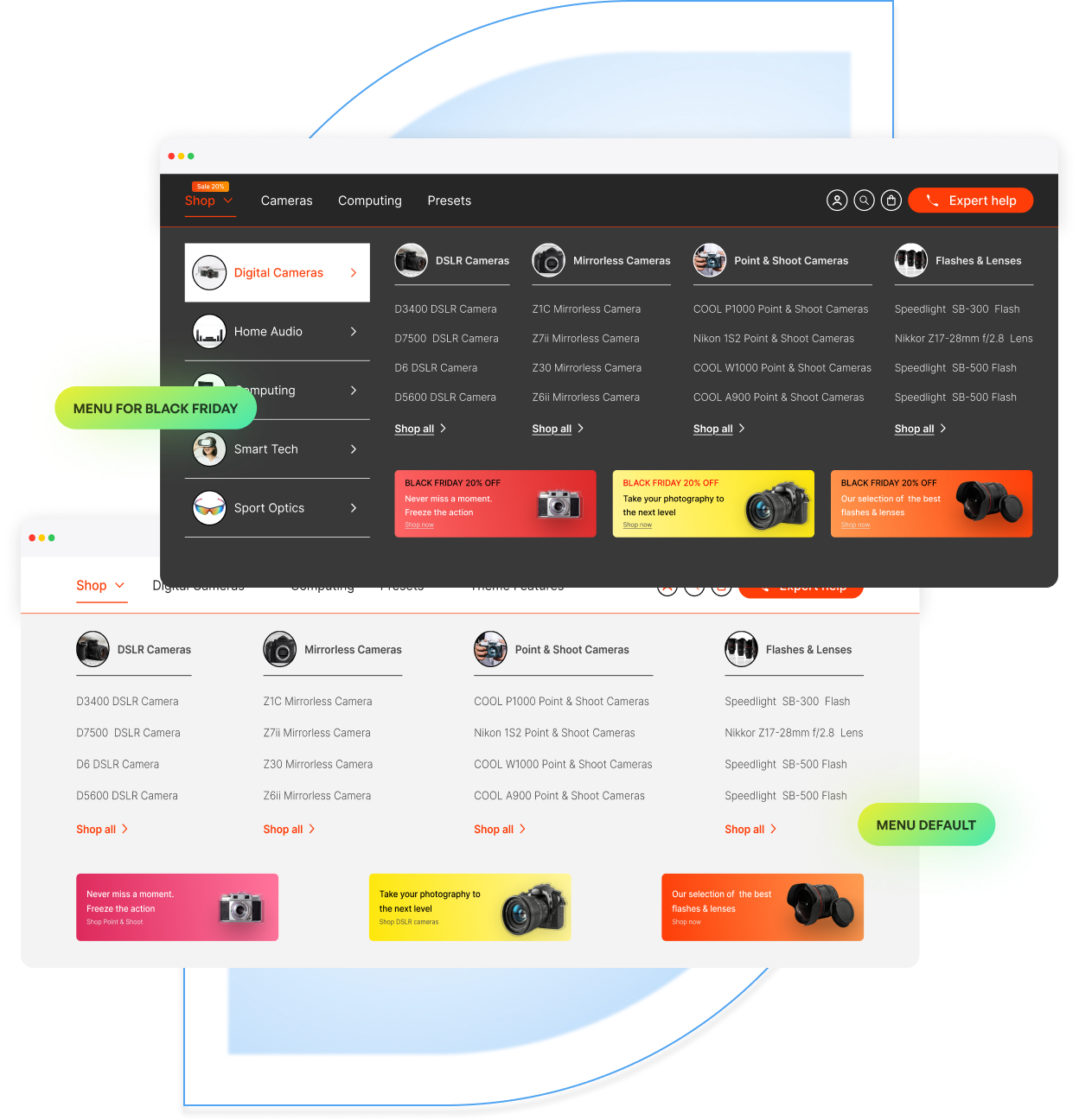 Multi-Menu Management